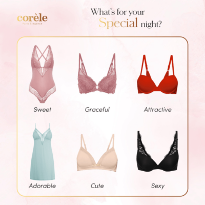 Nếu được chọn 1 set nội y cho tối nay thêm đáng nhớ? Nàng sẽ chọn mẫu nội y nào?