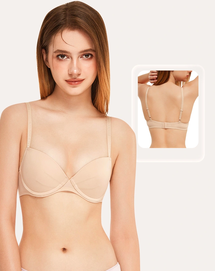 Áo ngực nữ Marguerite nâng vừa, không gọng êm nhẹ, chuẩn an toàn quốc tế OEKO-TEX từ Corèle Pháp - 21144 (Mùa cũ 22144)