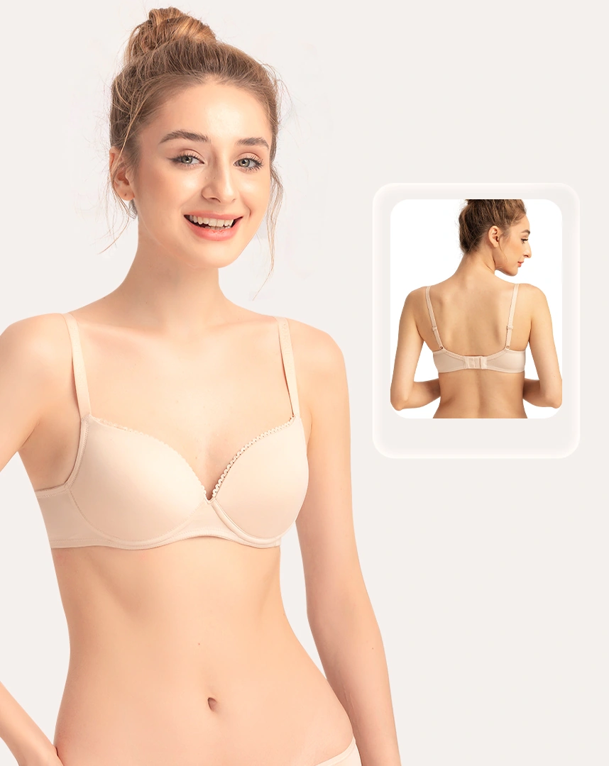 Áo lót mút mỏng nhẹ, không gọng thích hợp mặc hàng ngày chuẩn an toàn OEKO-TEX từ Corèle Pháp - 30057D (Mã cũ: 91057C)