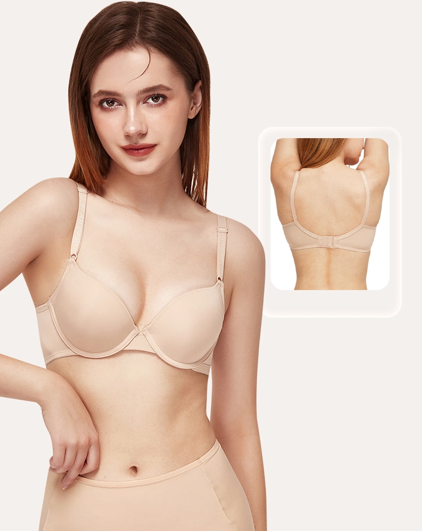 Áo ngực Marguerite siêu nâng mút dày, có gọng gom nâng hiệu quả, chuẩn an toàn quốc tế OEKO-TEX từ Corèle Pháp - 32138