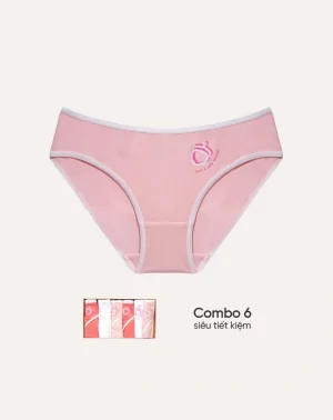 (Combo 06) quần trẻ em Marron vải Coton mềm mại, chuẩn an toàn quôc tế OEKO-TEX từ Corèle Pháp - SME002