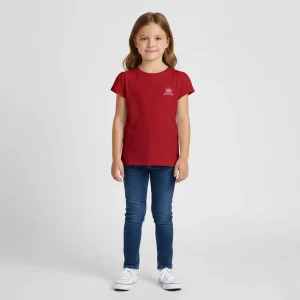 Áo thun T-shirt Marron cho bé gái, dáng cổ tròn, thấm hút tốt chuẩn an toàn quốc tế OEKO-TEX từ Corèle Pháp - SG-002 Áo thun T-shirt Marron cho bé gái, dáng cổ tròn, thấm hút tốt chuẩn an toàn quốc tế OEKO-TEX từ Corèle Pháp - SG-002