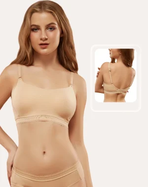 Áo ngực cúp tam giác Corèle vải sợi tre mút mỏng nhẹ không gọng, chuẩn an toàn quốc tế OEKO-TEX từ Corèle Pháp - 50138B Áo ngực cúp tam giác Corèle vải sợi tre mút mỏng nhẹ không gọng, chuẩn an toàn quốc tế OEKO-TEX từ Corèle Pháp - 50138B