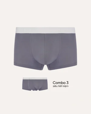 (Combo 05) Quần lót nam MALEFIX dáng Trunk, sợi pima cotton thấm hút tốt, chuẩn an toàn quốc tế OEKO-TEX từ Corèle Pháp - MB003 (Combo 05) Quần lót nam MALEFIX dáng Trunk, sợi pima cotton thấm hút tốt, chuẩn an toàn quốc tế OEKO-TEX từ Corèle Pháp - MB003