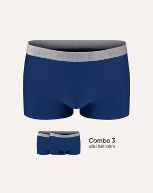 (Combo 05) Quần lót nam MALEFIX, dáng Trunk vải thun lạnh siêu mát mịn, thoáng khí vượt trội chuẩn an toàn quốc tế OEKO-TEX- MB009 (Combo 05) Quần lót nam MALEFIX, dáng Trunk vải thun lạnh siêu mát mịn, thoáng khí vượt trội chuẩn an toàn quốc tế OEKO-TEX- MB009