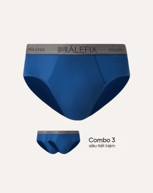 (Combo 05) Quần lót nam MALEFIX, dáng Slip vải thun lạnh siêu mát mịn, thoáng khí vượt trội chuẩn an toàn quốc tế OEKO-TEX- MS009 (Combo 05) Quần lót nam MALEFIX, dáng Slip vải thun lạnh siêu mát mịn, thoáng khí vượt trội chuẩn an toàn quốc tế OEKO-TEX- MS009