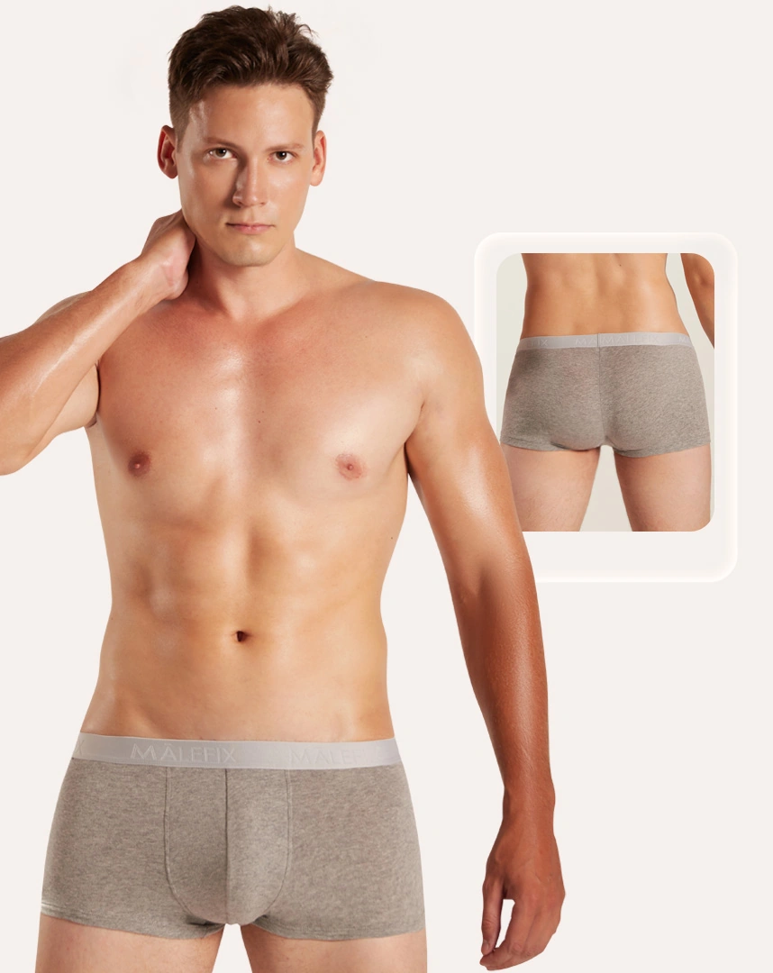 (Combo 05) Quần lót nam MALEFIX dáng Trunk, sợi pima cotton thấm hút tốt, chuẩn an toàn quốc tế OEKO-TEX từ Corèle Pháp - MB003