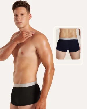 (Combo 03) Quần lót nam MALEFIX, dáng Trunk vải thun lạnh và sợi sồi thấm hút chuẩn an toàn quốc tế OEKO-TEX từ Corèle Pháp - MB005 (Combo 03) Quần lót nam MALEFIX, dáng Trunk vải thun lạnh và sợi sồi thấm hút chuẩn an toàn quốc tế OEKO-TEX từ Corèle Pháp - MB005