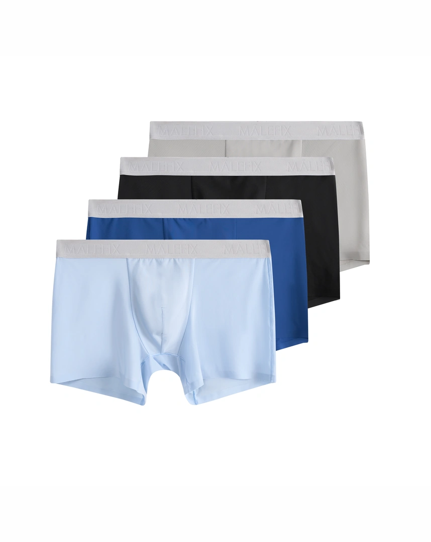 (Combo 05) Quần lót nam MALEFIX, dáng Trunk vải thun lạnh siêu mát mịn, thoáng khí vượt trội chuẩn an toàn quốc tế OEKO-TEX- MB009 (Combo 05) Quần lót nam MALEFIX, dáng Trunk vải thun lạnh siêu mát mịn, thoáng khí vượt trội chuẩn an toàn quốc tế OEKO-TEX- MB009