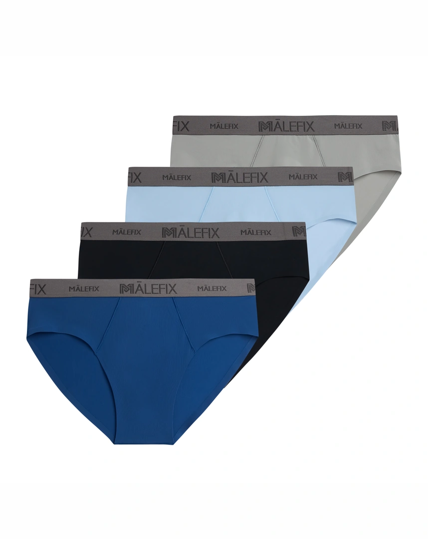 (Combo 05) Quần lót nam MALEFIX, dáng Slip vải thun lạnh siêu mát mịn, thoáng khí vượt trội chuẩn an toàn quốc tế OEKO-TEX- MS009 (Combo 05) Quần lót nam MALEFIX, dáng Slip vải thun lạnh siêu mát mịn, thoáng khí vượt trội chuẩn an toàn quốc tế OEKO-TEX- MS009