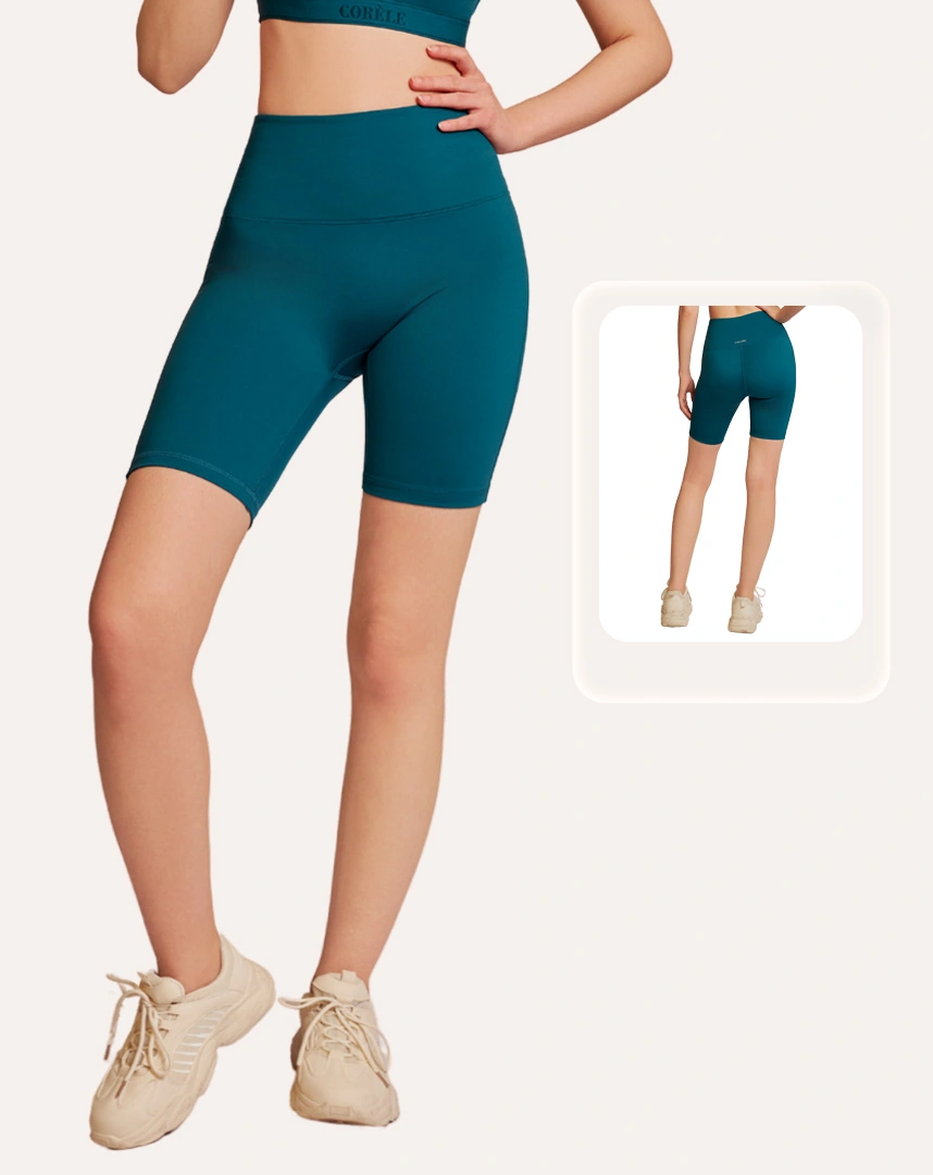 Quần tập nữ Legging Dáng Ngắn, quần biker shorts Corèle  SP174E – Thoải Mái & Tự tin vận động - SP174E