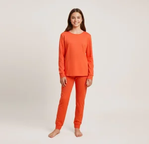 Set quần áo dài bé gái, áo dài tay và quần dài bo gấu, chất liệu cotton gân co giãn nhẹ, ôm vừa vặn, không gây cấn hằn. - MARRON - SG-010 Set quần áo dài bé gái, áo dài tay và quần dài bo gấu, chất liệu cotton gân co giãn nhẹ, ôm vừa vặn, không gây cấn hằn. - MARRON - SG-010