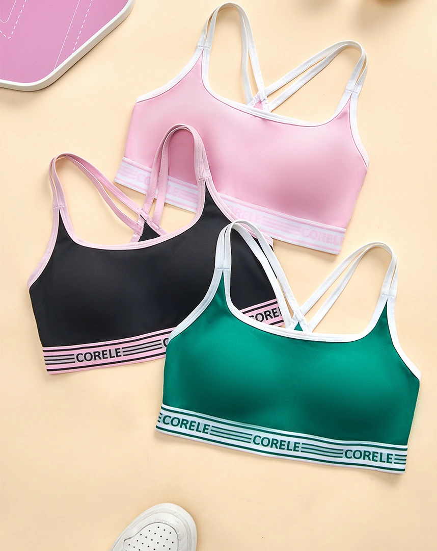 Áo ngực thể thao nữ askin dây chéo Yoga Pilates - Corele – SBRA403A Áo ngực thể thao nữ askin dây chéo Yoga Pilates - Corele – SBRA403A