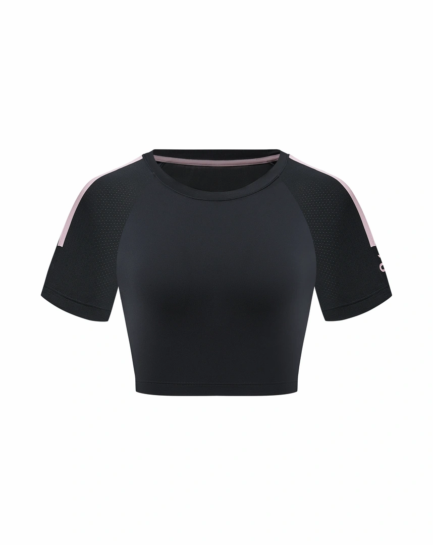 Áo thun thể thao nữ Askin Allure tay ngắn dáng crop có cup Corele (Yoga/Tập nhẹ) – SCBT203A Áo thun thể thao nữ Askin Allure tay ngắn dáng crop có cup Corele (Yoga/Tập nhẹ) – SCBT203A