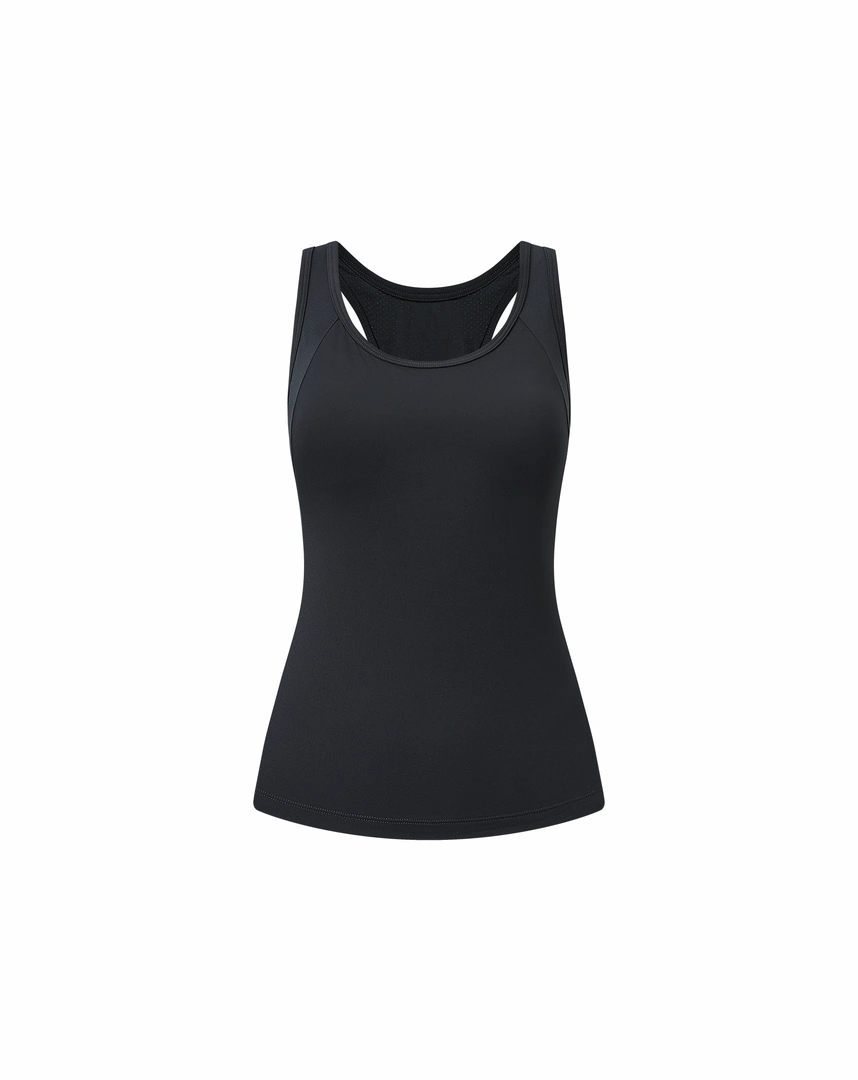 Áo ba lỗ thể thao nữ Askin Allure dáng dài (Tank) có cup Corele (Yoga/Tập nhẹ) – SLBT203A Áo ba lỗ thể thao nữ Askin Allure dáng dài (Tank) có cup Corele (Yoga/Tập nhẹ) – SLBT203A