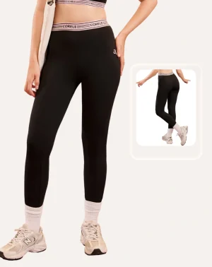 Quần Legging nữ dáng dài ôm cạp cao gym tập nhẹ - Corele - SLD103A Quần Legging nữ dáng dài ôm cạp cao gym tập nhẹ - Corele - SLD103A