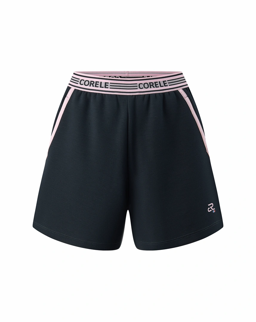 Quần Short thể thao nữ dáng chữ A cạp thun tập nhẹ hàng ngày - Corele - SSHO103A Quần Short thể thao nữ dáng chữ A cạp thun tập nhẹ hàng ngày - Corele - SSHO103A