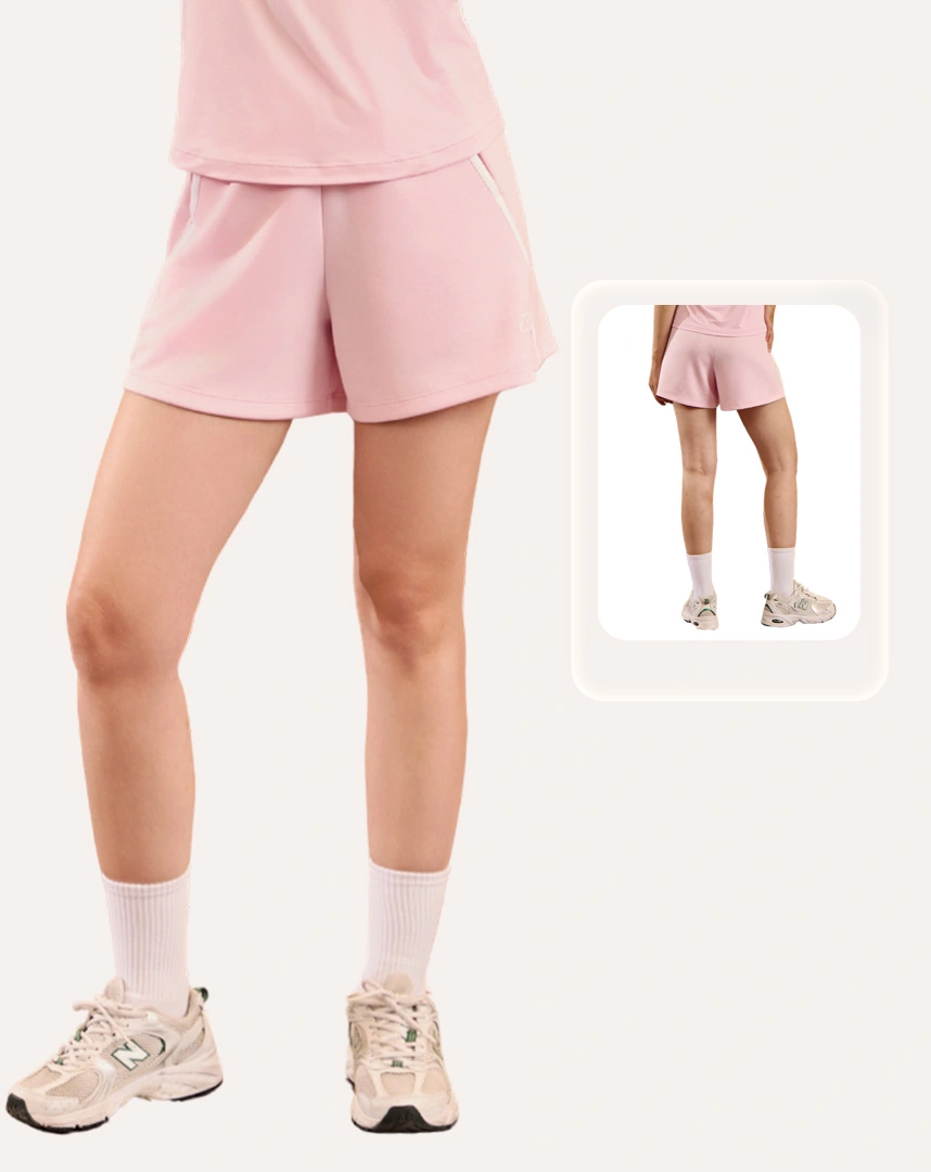Quần Short thể thao nữ dáng chữ A cạp thun tập nhẹ hàng ngày - Corele - SSHO103A