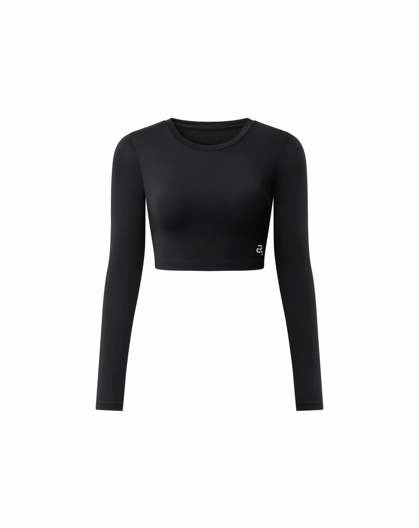 Áo Croptop Bra nữ thể thao tay dài có mút nâng, bản lưng cut-out tập Yoga Gym Pilates | CORÈLE SCBT204A Áo Croptop Bra nữ thể thao tay dài có mút nâng, bản lưng cut-out tập Yoga Gym Pilates | CORÈLE SCBT204A