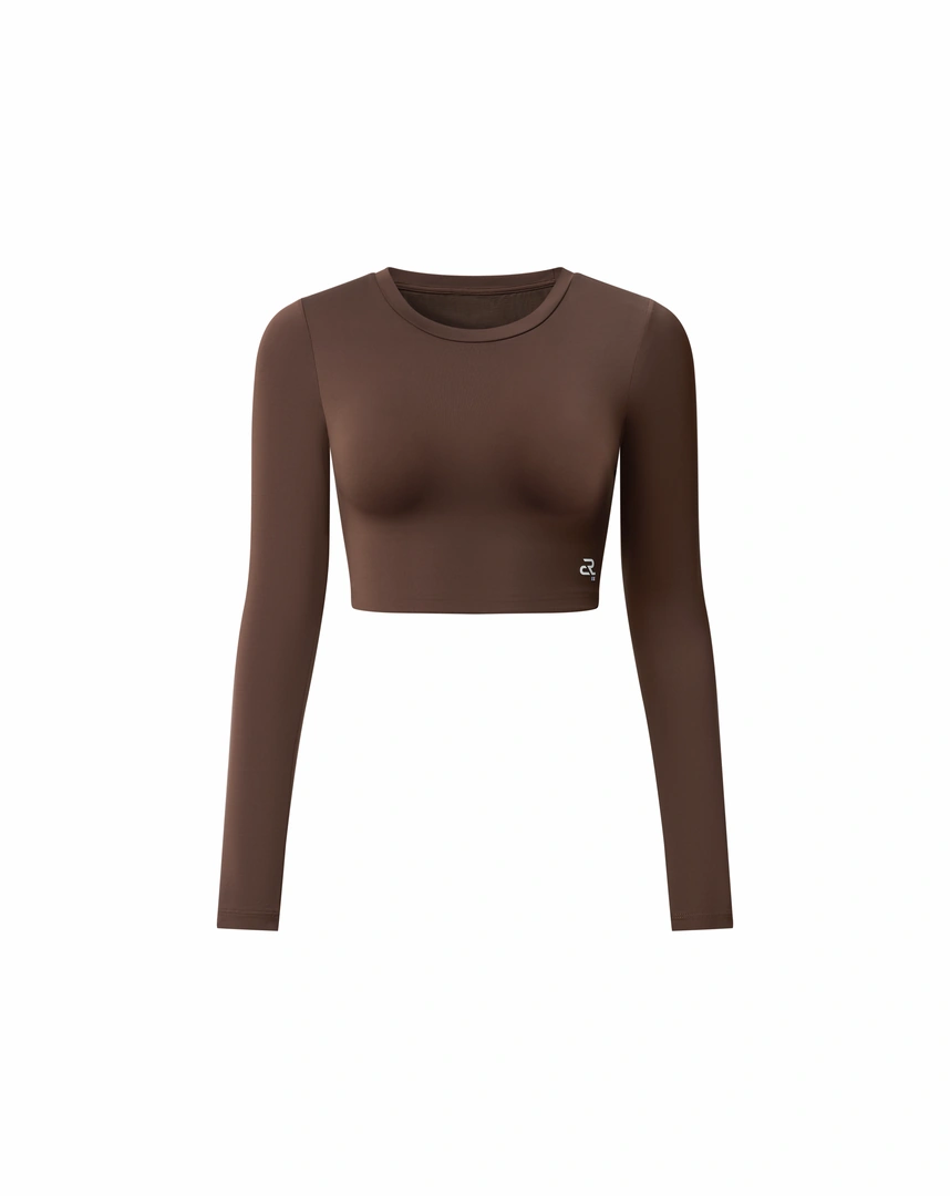 Áo Croptop Bra nữ thể thao tay dài có mút nâng, bản lưng cut-out tập Yoga Gym Pilates | CORÈLE SCBT204A Áo Croptop Bra nữ thể thao tay dài có mút nâng, bản lưng cut-out tập Yoga Gym Pilates | CORÈLE SCBT204A