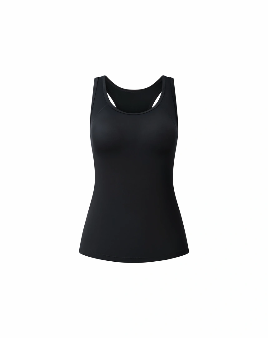 Áo Tank-top nữ dáng suông tích hợp cup ngực, vải Askin làm mát, tập Gym Yoga Pilates | CORÈLE SLBT104A Áo Tank-top nữ dáng suông tích hợp cup ngực, vải Askin làm mát, tập Gym Yoga Pilates | CORÈLE SLBT104A