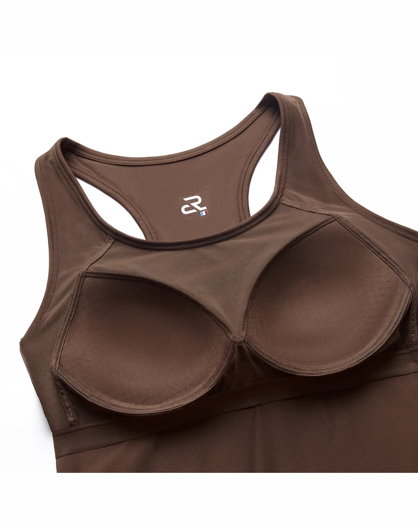 Áo Tank-top nữ dáng suông tích hợp cup ngực, vải Askin làm mát, tập Gym Yoga Pilates | CORÈLE SLBT104A Áo Tank-top nữ dáng suông tích hợp cup ngực, vải Askin làm mát, tập Gym Yoga Pilates | CORÈLE SLBT104A