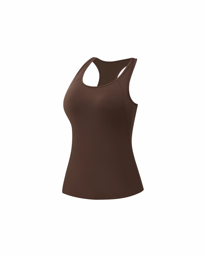 Áo Tank-top nữ dáng suông tích hợp cup ngực, vải Askin làm mát, tập Gym Yoga Pilates | CORÈLE SLBT104A Áo Tank-top nữ dáng suông tích hợp cup ngực, vải Askin làm mát, tập Gym Yoga Pilates | CORÈLE SLBT104A