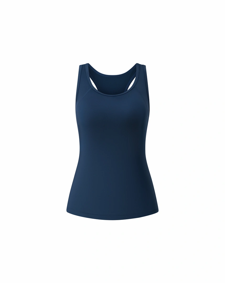 Áo Tank-top nữ dáng suông tích hợp cup ngực, vải Askin làm mát, tập Gym Yoga Pilates | CORÈLE SLBT104A Áo Tank-top nữ dáng suông tích hợp cup ngực, vải Askin làm mát, tập Gym Yoga Pilates | CORÈLE SLBT104A