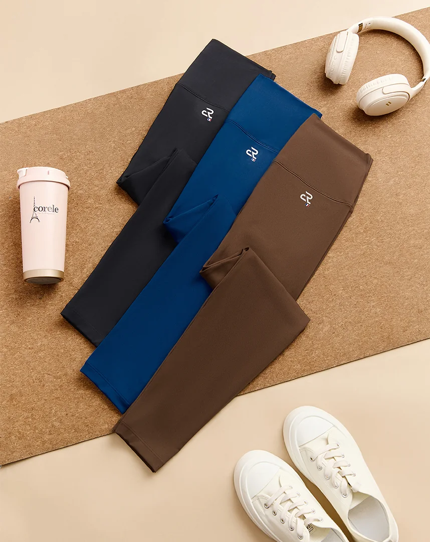 Quần legging nữ dáng dài, cạp cao bản lớn, tập Gym Yoga | CORELE SLD104A Quần legging nữ dáng dài, cạp cao bản lớn, tập Gym Yoga | CORELE SLD104A