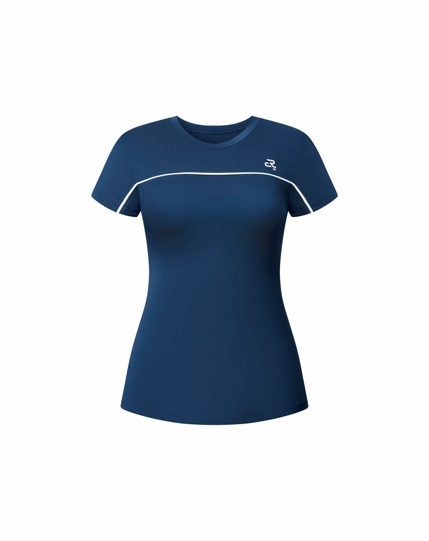 Áo thun thể thao nữ tay ngắn, dáng suông, thoáng mát dẫn nhiệt tốt, tập Pickleball Chạy bộ | CORÈLE STEE104A Áo thun thể thao nữ tay ngắn, dáng suông, thoáng mát dẫn nhiệt tốt, tập Pickleball Chạy bộ | CORÈLE STEE104A