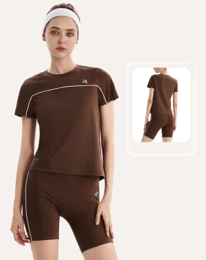 SET ĐỒ TẬP THỂ THAO CAO CẤP VẢI ASKIN NHẸ MÁT – CO GIÃN TỐI ƯU – DỄ VẬN ĐỘNG Corèle Activewear - STEE104A x SLN104A